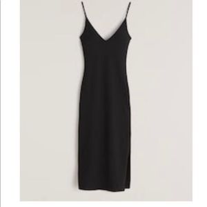 NWT abercrombie knit seamless midi dress